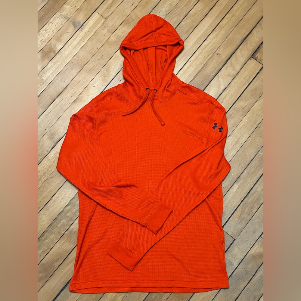 Under Armour tactical Orange waffle Hoodie